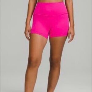 lululemon athletica Hot Pink Workout Shorts